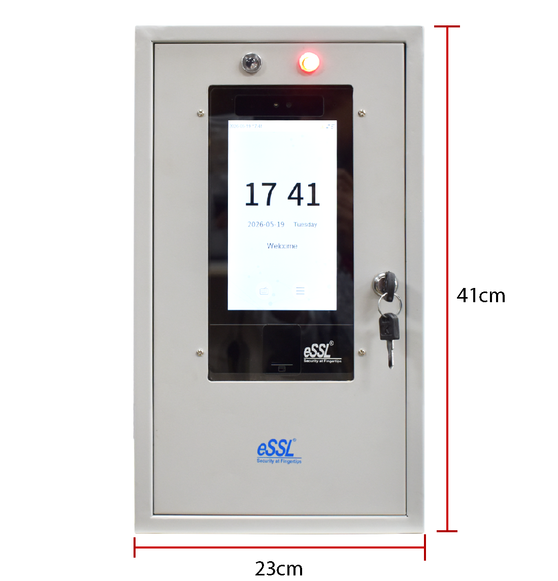 eSSL Aiface Earth - AI Face Metal Enclosure Outdoor Terminal